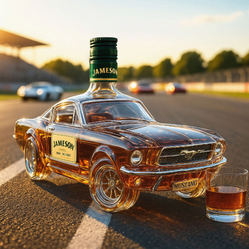 Bronco Whiskyflasche