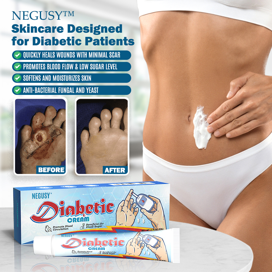NEGUSY™ Skincare Designed for Diabetic Patients🌟