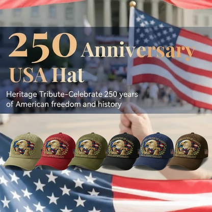 🗽Eagle & Liberty – United States 250th Anniversary Hat🦅