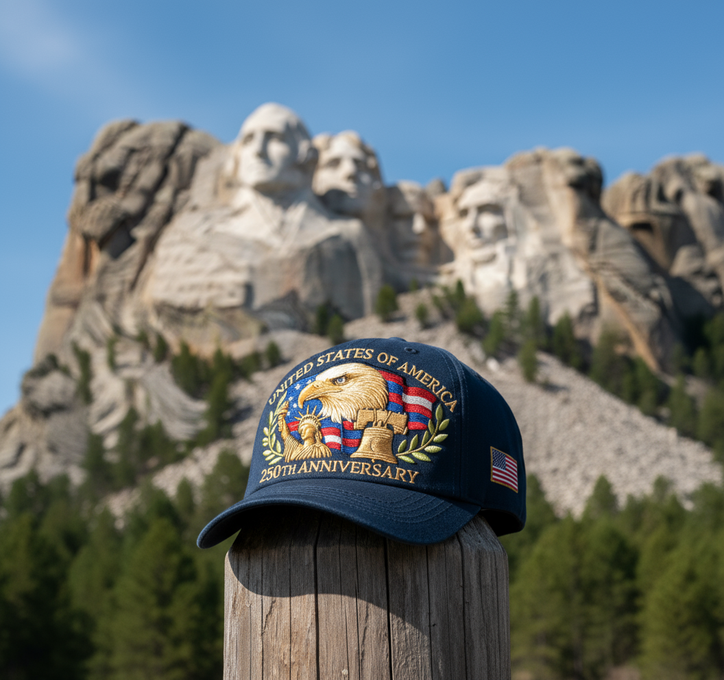 🗽Eagle & Liberty – United States 250th Anniversary Hat🦅