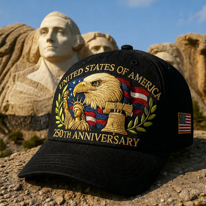 🗽Eagle & Liberty – United States 250th Anniversary Hat🦅