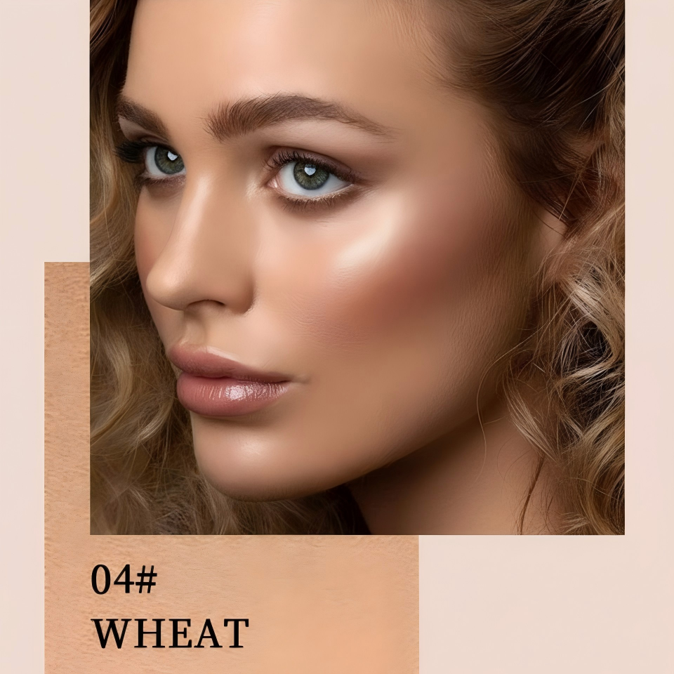 NEGUSY™ 2-in-1 Foundation Concealer Stick with Built-in Brush