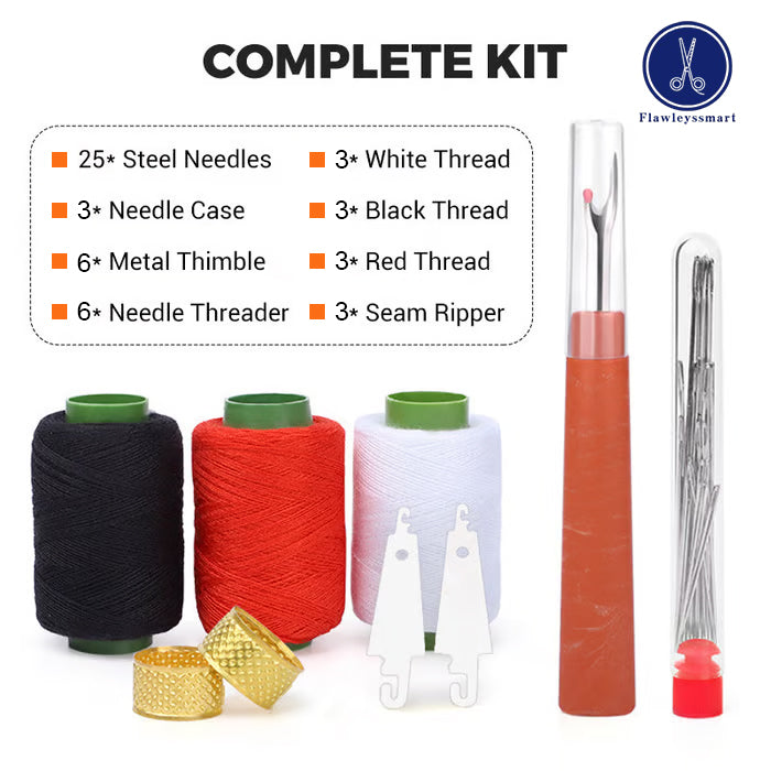 ✂️34PCS Big Eye Steel Needles Set