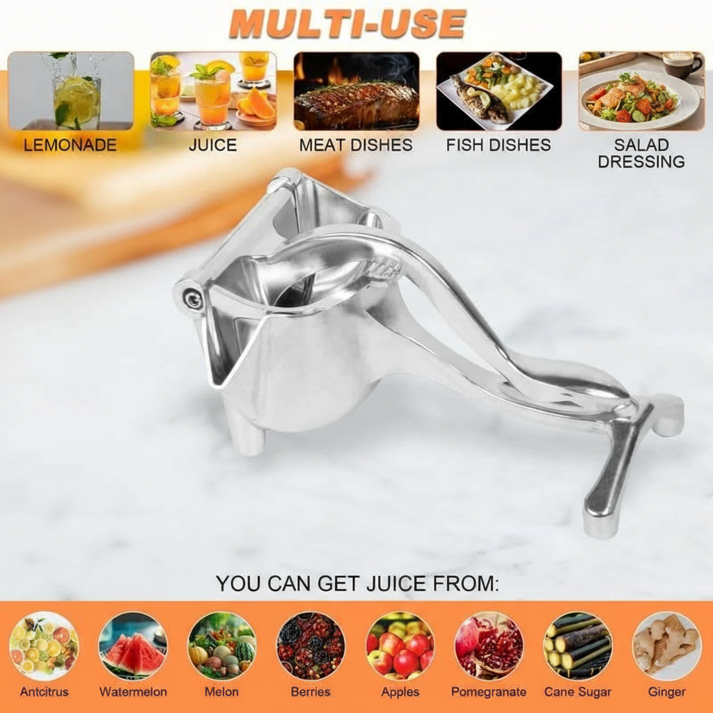 Aluminum Manual Press Juicer🍹