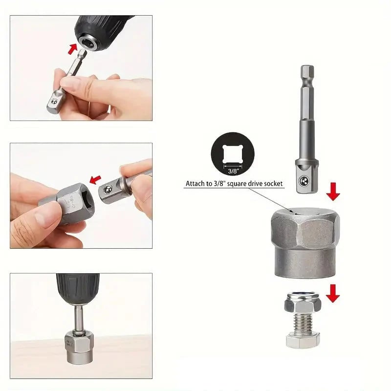 🔩Damaged Screw And Bolt Extractor Set🚗