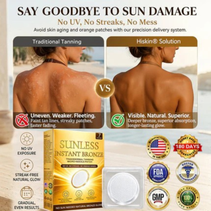 𝑶𝒇𝒇𝒊𝒄𝒊𝒂𝒍 𝑺𝒕𝒐𝒓𝒆 | ☀️☀️ 𝐒𝐮𝐧𝐥𝐞𝐬𝐬 𝐈𝐧𝐬𝐭𝐚𝐧𝐭 𝐁𝐫𝐨𝐧𝐳𝐞 𝐓𝐚𝐧𝐧𝐢𝐧𝐠 𝐌𝐢𝐜𝐫𝐨𝐧𝐞𝐞𝐝𝐥𝐞 𝐏𝐚𝐭𝐜𝐡 🇺🇸 (𝐉𝐮𝐬𝐭 𝐨𝐧𝐜𝐞 𝐚 𝐝𝐚𝐲) 𝐕𝐢𝐬𝐢𝐛𝐥𝐞 𝐁𝐫𝐨𝐧𝐳𝐞 𝐆𝐥𝐨𝐰 𝐢𝐧 𝟕 𝐃𝐚𝐲𝐬 ✅ 𝐍𝐨 𝐔𝐕, 𝐍𝐨 𝐎𝐫𝐚𝐧𝐠𝐞, 𝐍𝐨 𝐒𝐭𝐫𝐞𝐚𝐤𝐬, 𝐍𝐨 𝐃𝐇𝐀, 𝐍𝐨 𝐌𝐞𝐬𝐬.