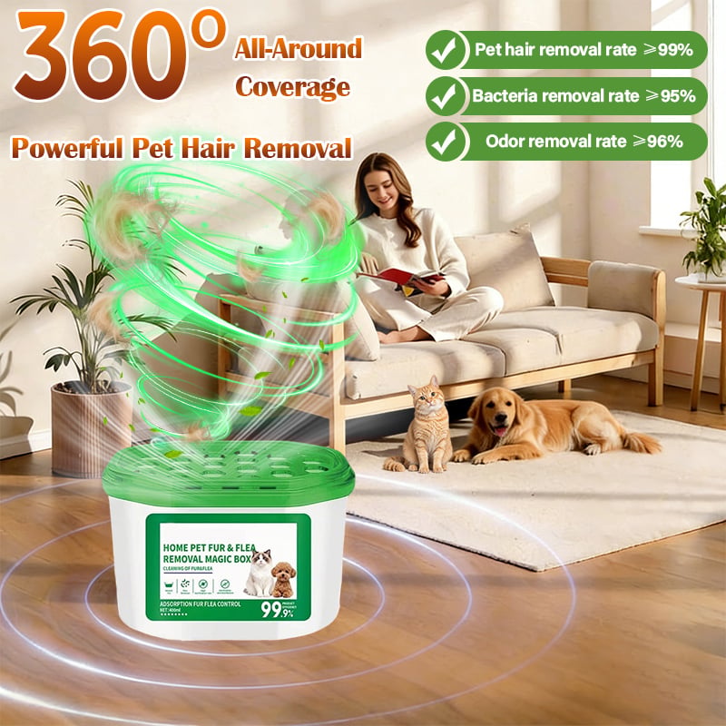 🔥2026 SALE - Home Pet Fur & Odor Removal Magic Box