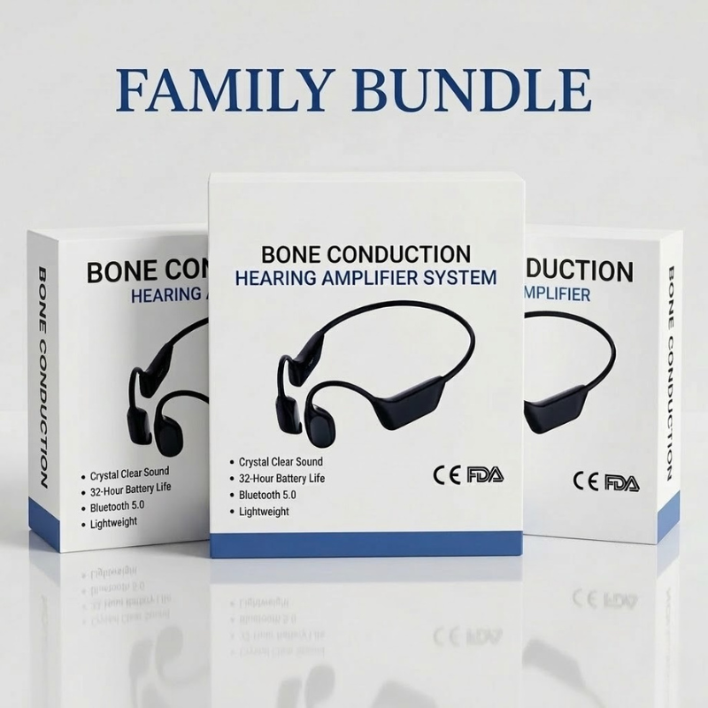 Hear the Joy Again — Smart Bone Conduction Hearing Head phones