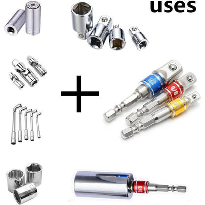 Drill Socket Adapter Set