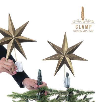 Christmas Tree Topper Holder - Twist-On Stabilizer🎄