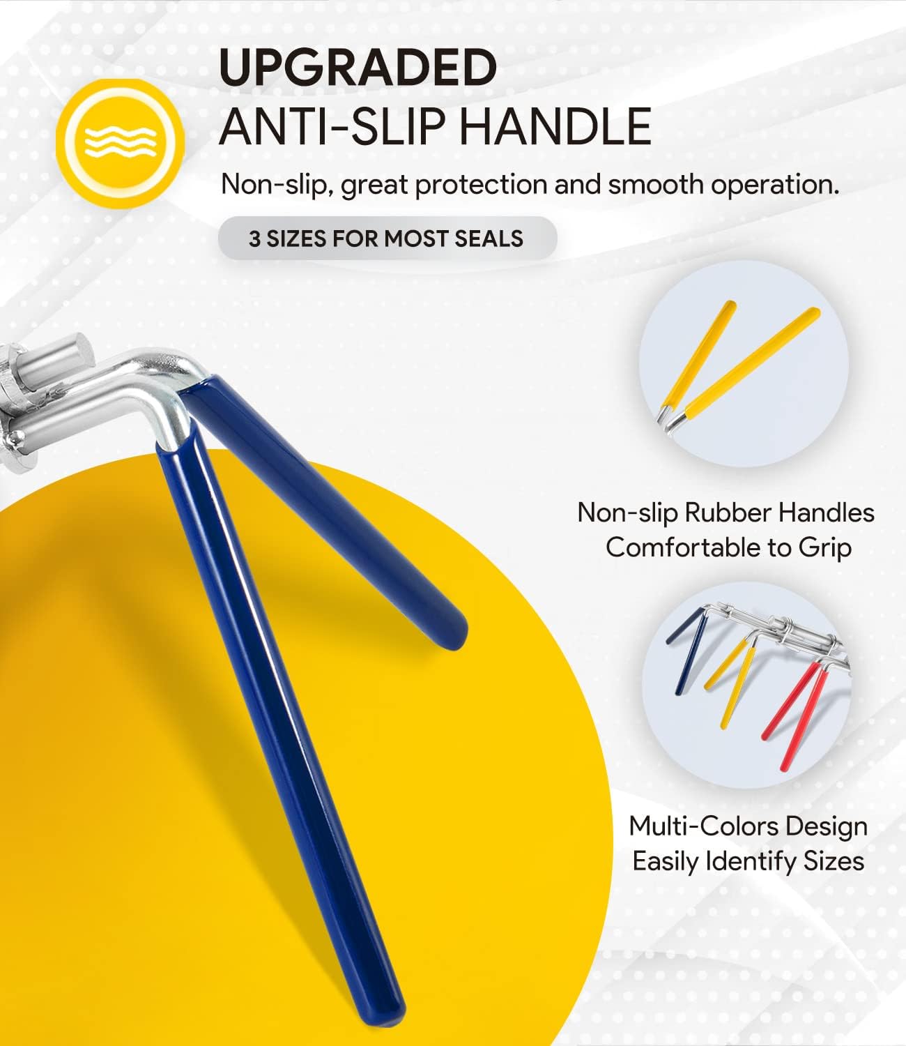 🛠️ 3-Pack Hydraulic Seal Installation Tool Kit