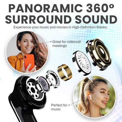 Speak the World: 144+ Language AI Translator Earbuds | Real-Time Voice Translation & 48dB ANC 🌍🎧
