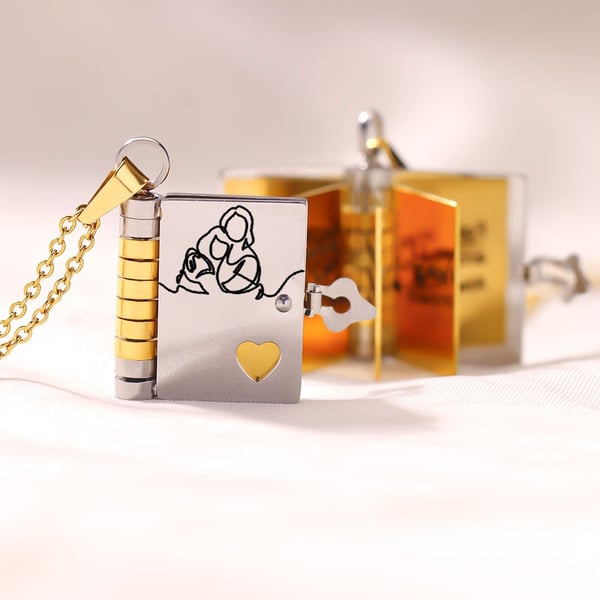 For Family - The Most Beautiful Christmas Special Chapter Book Necklace