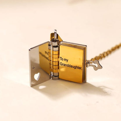 For Family - The Most Beautiful Christmas Special Chapter Book Necklace