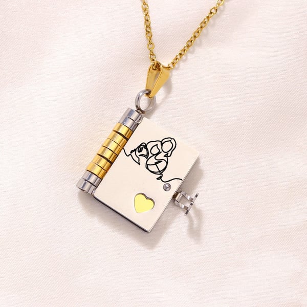 For Family - The Most Beautiful Christmas Special Chapter Book Necklace