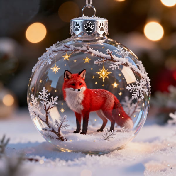 🦌 2026 Christmas Playful Animal Bauble Collection