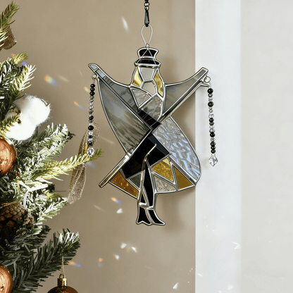 💃Stevie Nicks🤘 Handmade Stained Glass Spinner