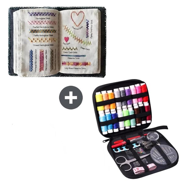 🌈Beginner-Friendly💕 Embroidery Stitch Book