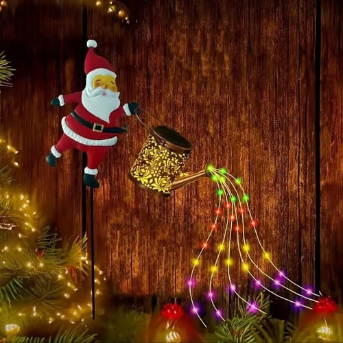 🔥Hot Sale 49% OFF💫Christmas Garden Kettle Lights – Solar Magic🎅