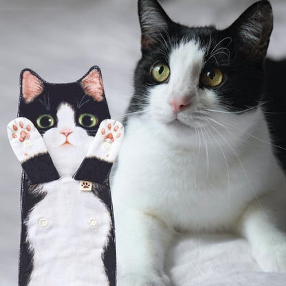 Funny Cat ＆ Dog Hand Towels