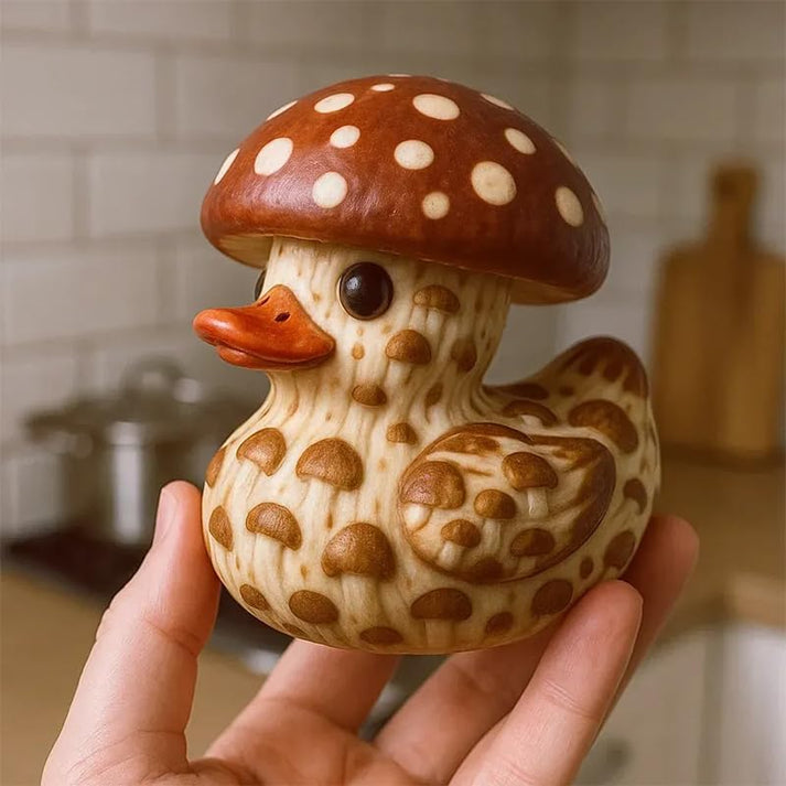 🦆 Whimsical Vegetable Duck Figurines 🥕