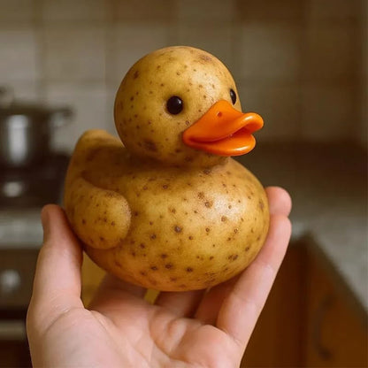 🦆 Whimsical Vegetable Duck Figurines 🥕