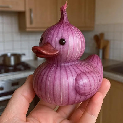 🦆 Whimsical Vegetable Duck Figurines 🥕