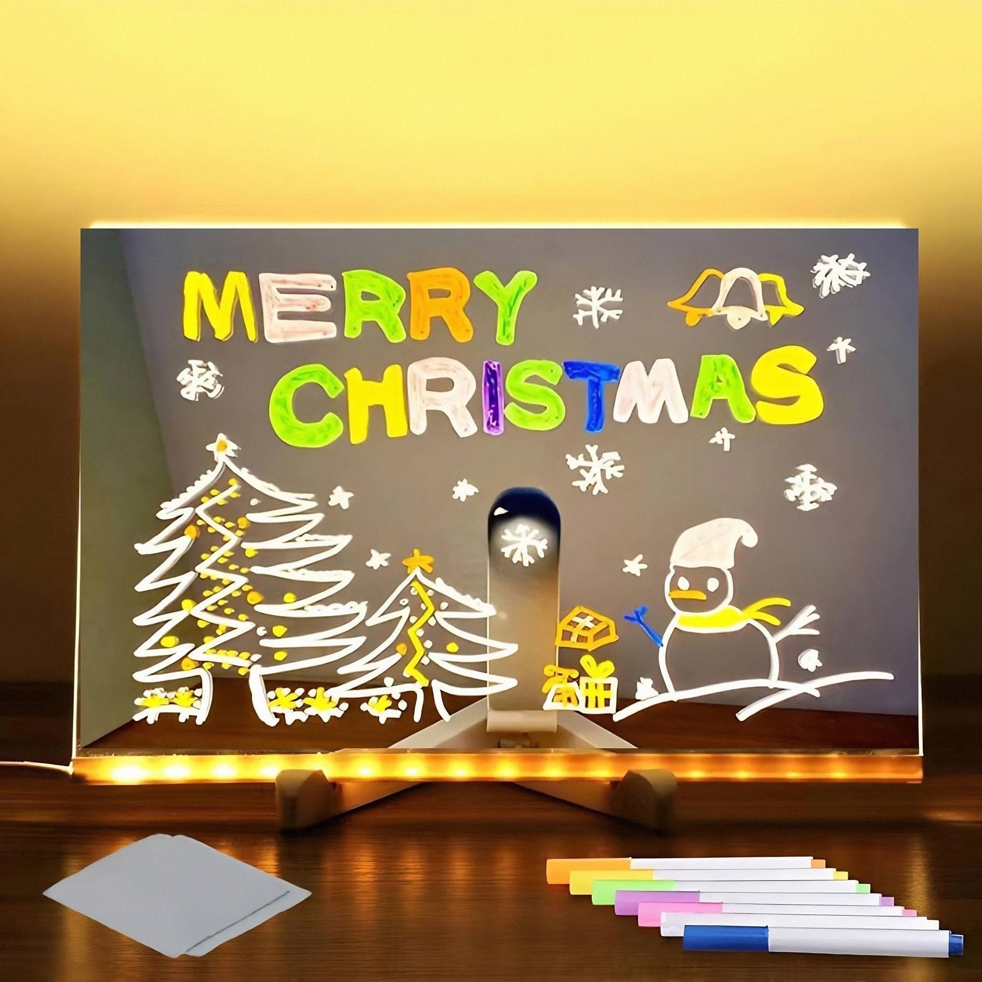 Light Trace Glow Drawing Panel