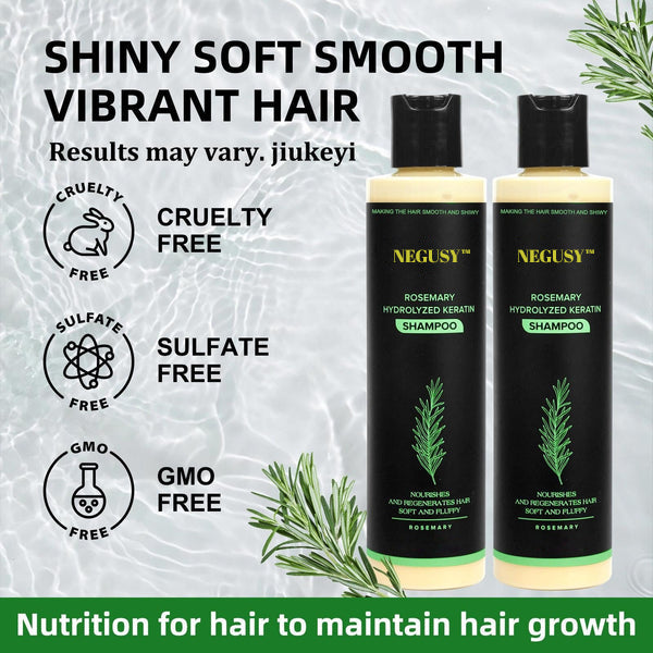 🔥LAST DAY 50% OFF - 🎅NEGUSY™ Organic Rosemary Hair Growth Shampoo