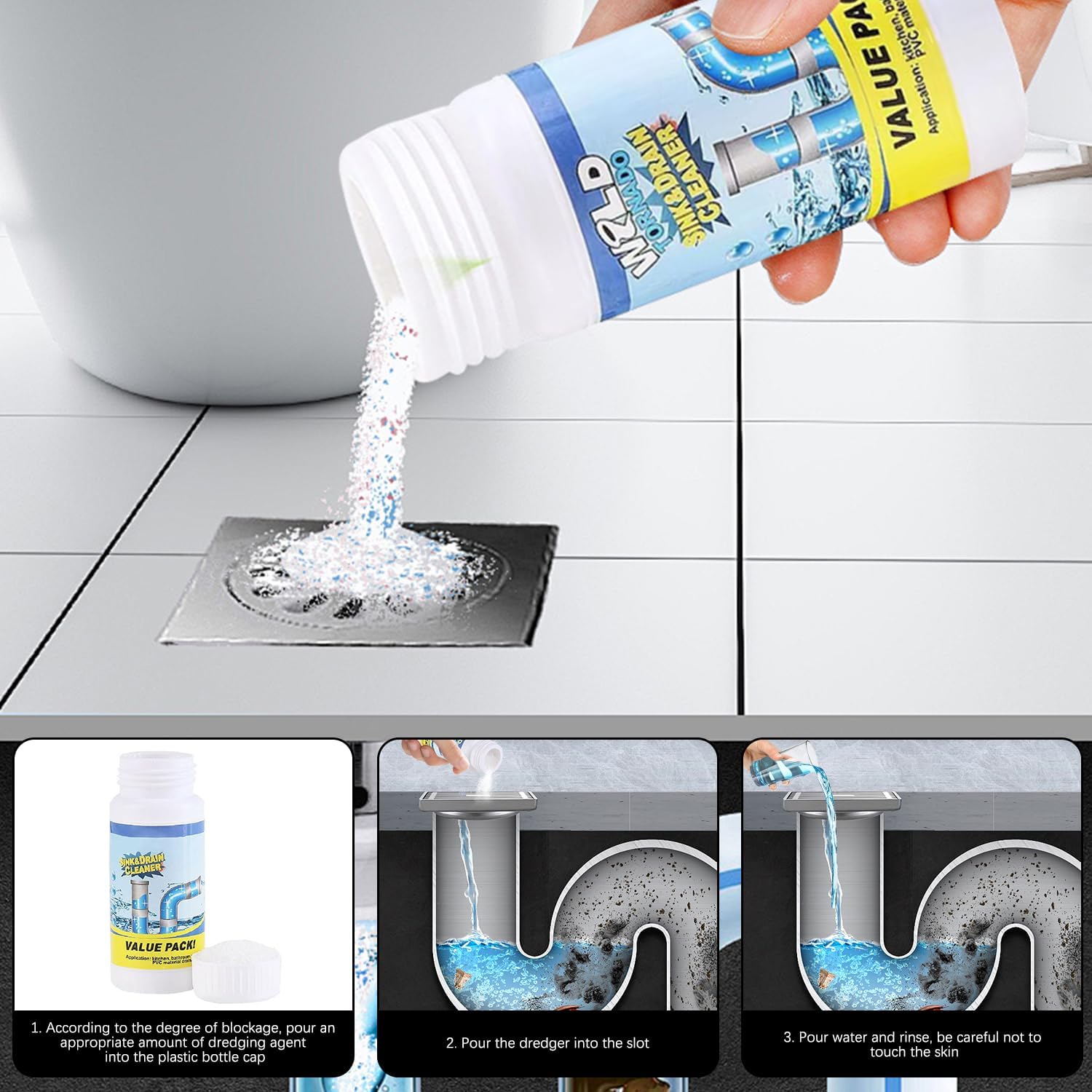 🔥 2026 New Collection - Safe Enzymatic Drain Cleaner That Protects Your Pipes & Family