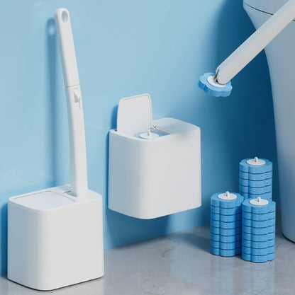 Disposable Toilet Brush Set with 24 Brushs Heads