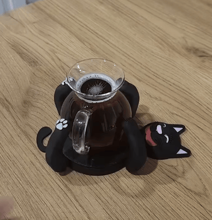 🐱Cute Cat Coasters, Fun and Practical, Perfect Gift！🎁
