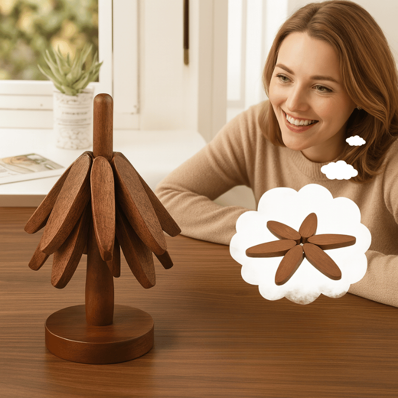 Tree-Shaped Coasters for Hot Dishes