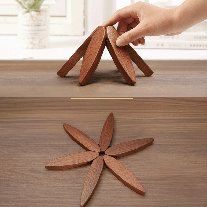 Tree-Shaped Coasters for Hot Dishes