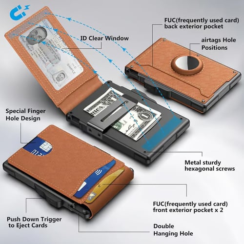 Men's Simple Bifold Wallet