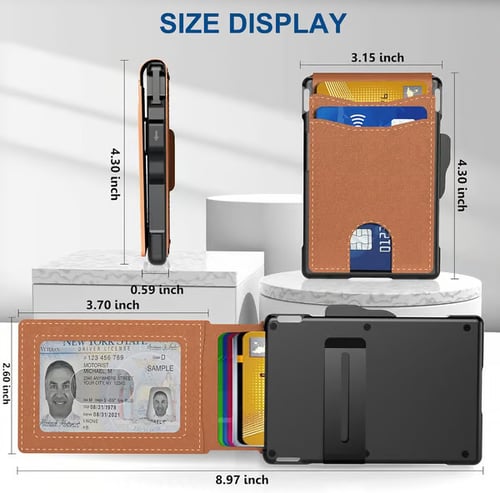 Men's Simple Bifold Wallet