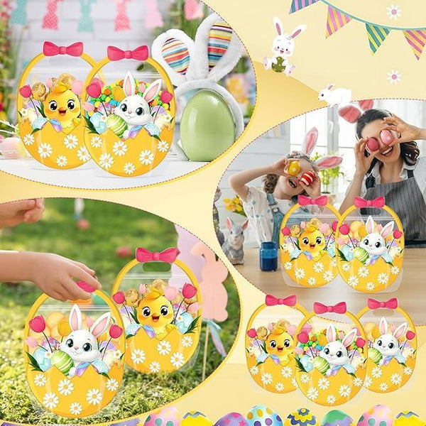 Easter Goodie Bags Plastic Candy Gift Bags