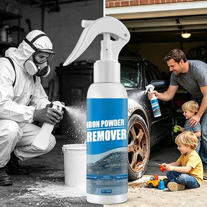 Instant Rust Remover Spray | No-Scrub Iron Dissolver & Auto-Seal Protection
