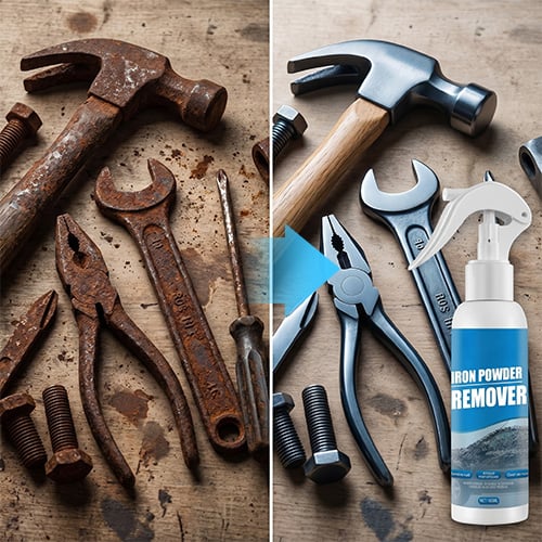 Instant Rust Remover Spray | No-Scrub Iron Dissolver & Auto-Seal Protection