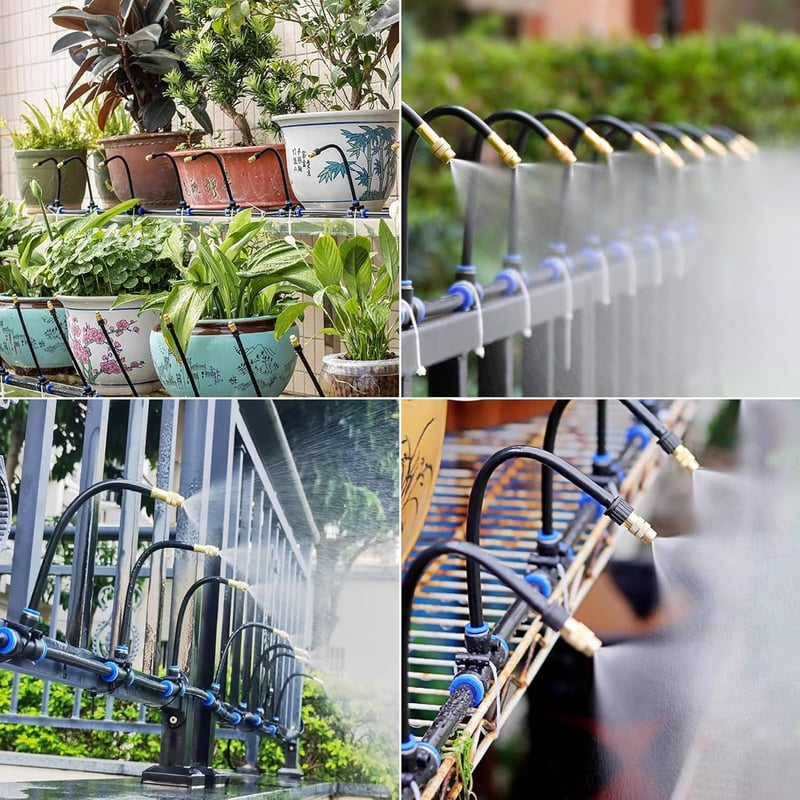 🔥2026 HOT SALE 49% OFF💗 360° Curved Garden Automatic Irrigation System