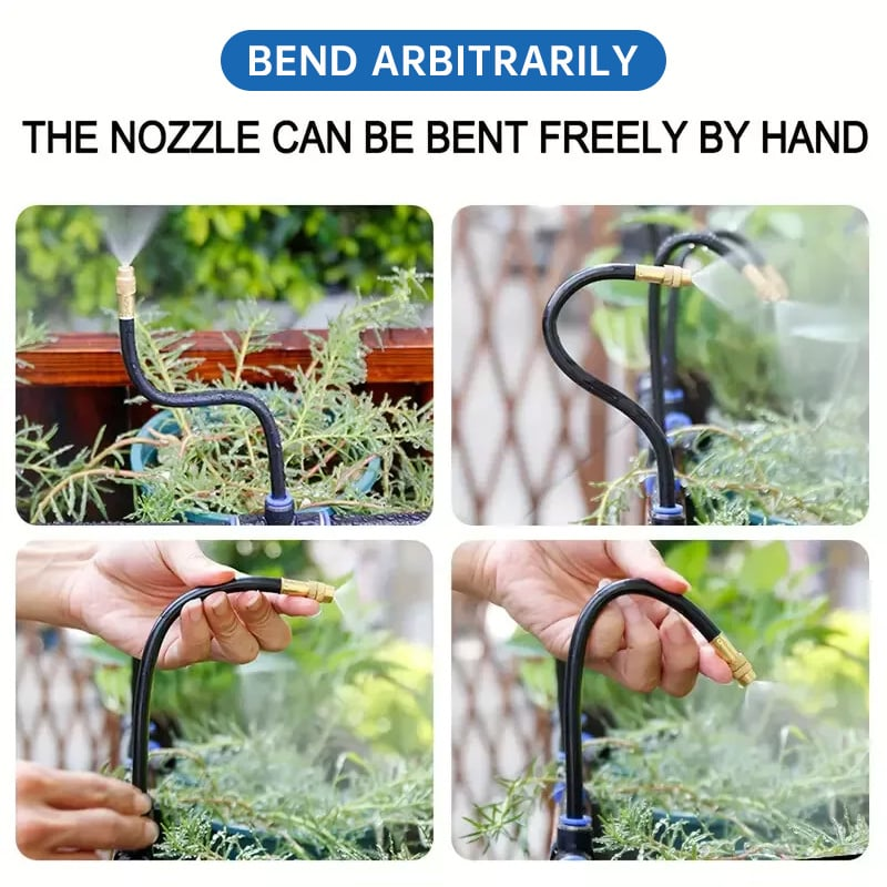 🔥2026 HOT SALE 49% OFF💗 360° Curved Garden Automatic Irrigation System