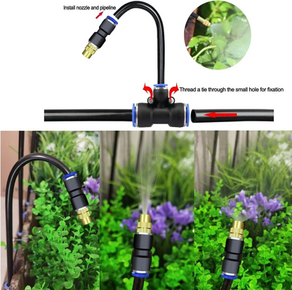 🔥2026 HOT SALE 49% OFF💗 360° Curved Garden Automatic Irrigation System