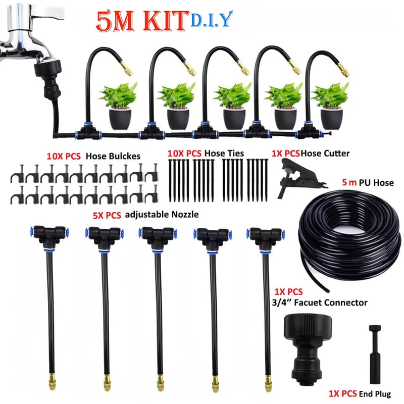 16.4FT/5M (5 Nozzles)