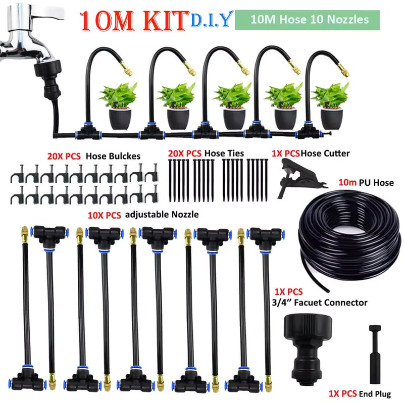 32.8FT /10M (10 Nozzles)