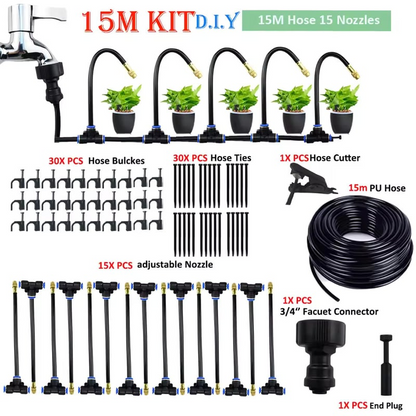 🔥2026 HOT SALE 49% OFF💗 360° Curved Garden Automatic Irrigation System