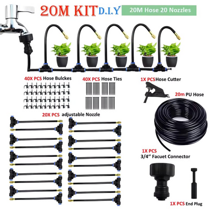 🔥2026 HOT SALE 49% OFF💗 360° Curved Garden Automatic Irrigation System