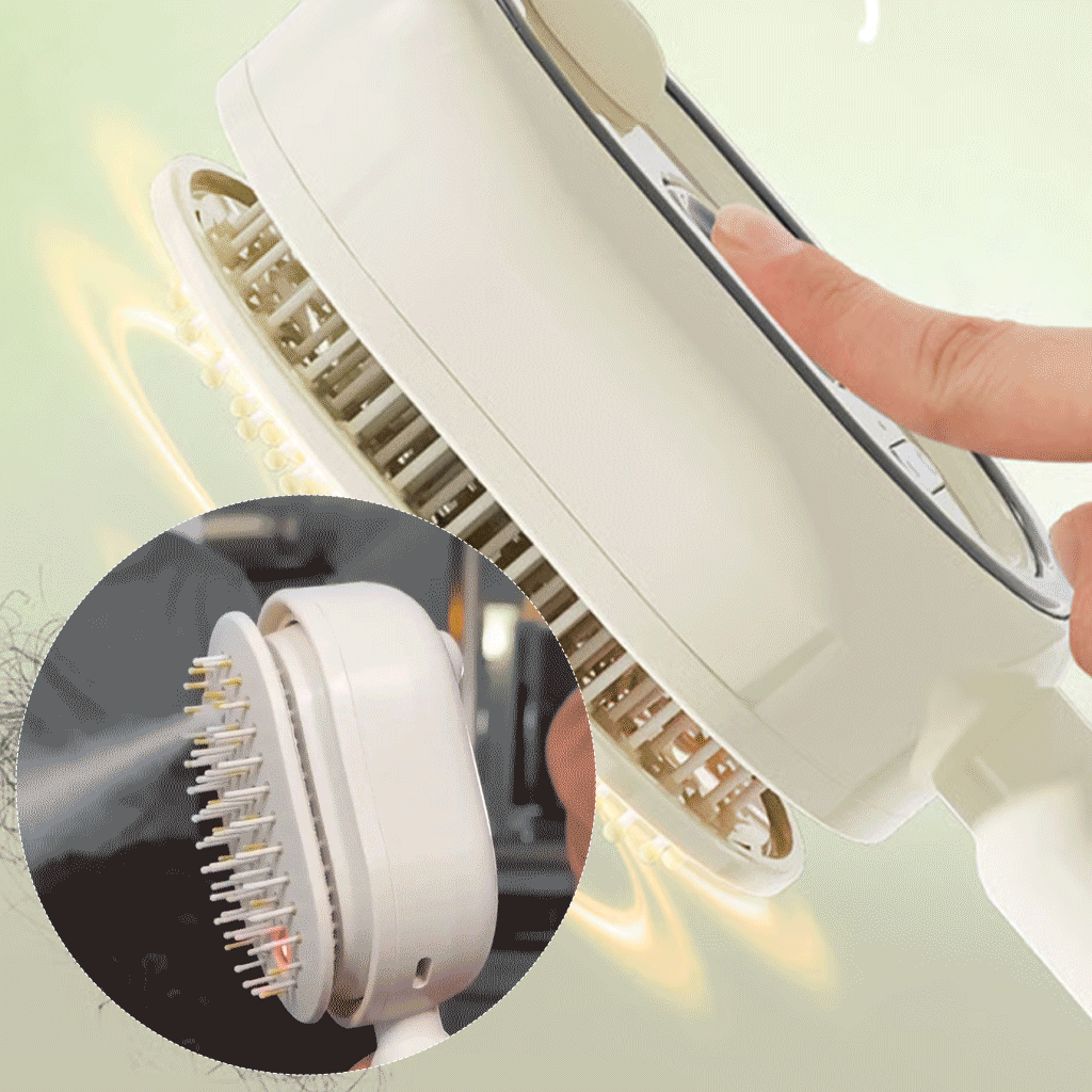 🔥4-in-1 Electric Spray Hair Brush-Electric Spray Air Cushion Massage Comb