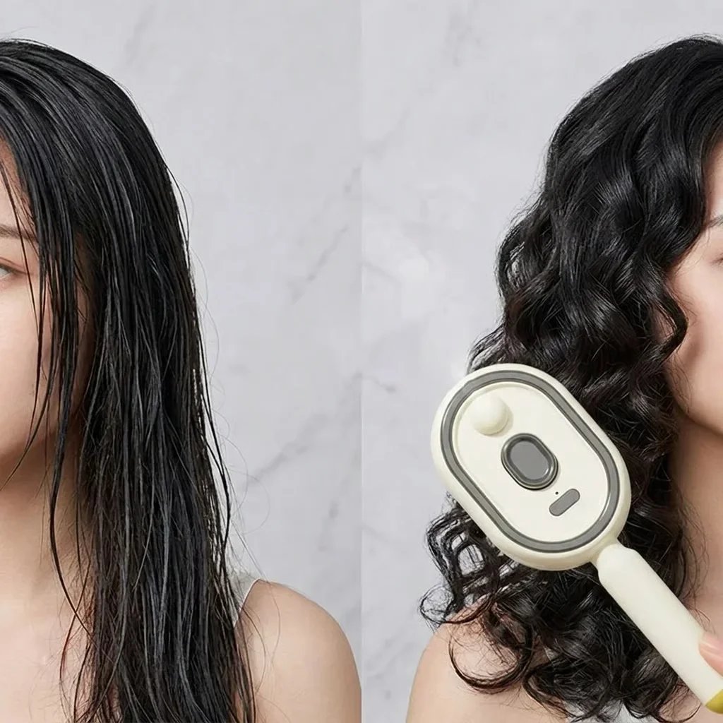 🔥4-in-1 Electric Spray Hair Brush-Electric Spray Air Cushion Massage Comb
