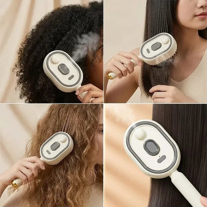🔥4-in-1 Electric Spray Hair Brush-Electric Spray Air Cushion Massage Comb