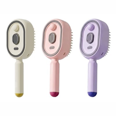 🔥4-in-1 Electric Spray Hair Brush-Electric Spray Air Cushion Massage Comb